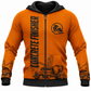 Zip Hoodie - matching personalized product design - front view