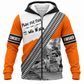 Fleece Zip Hoodie - matching personalized product design - front view