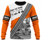 Sweatshirt - matching personalized product design - front view