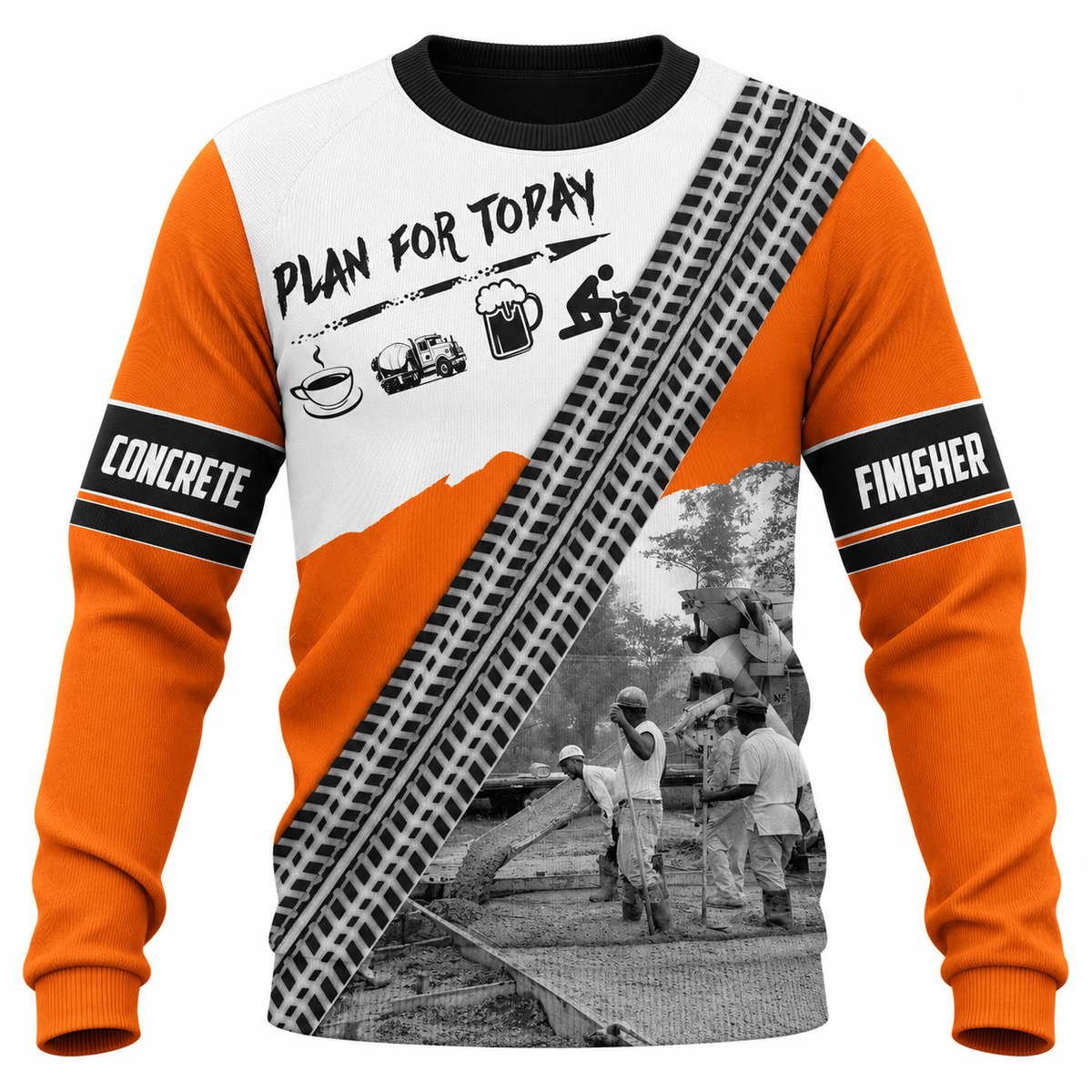 Sweatshirt - matching personalized product design - front view