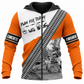 Zip Hoodie - matching personalized product design - front view