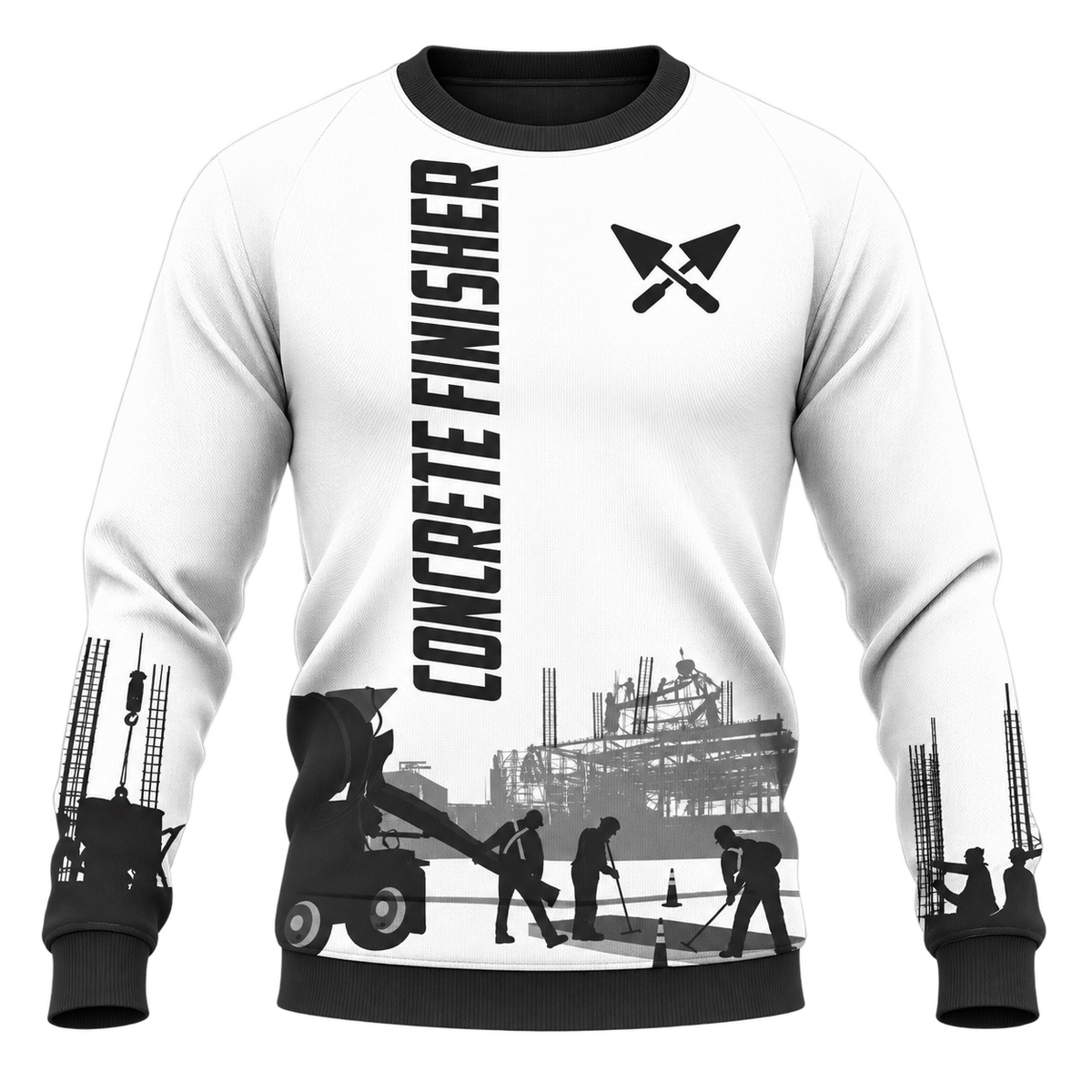 Sweatshirt - matching personalized product design - front view