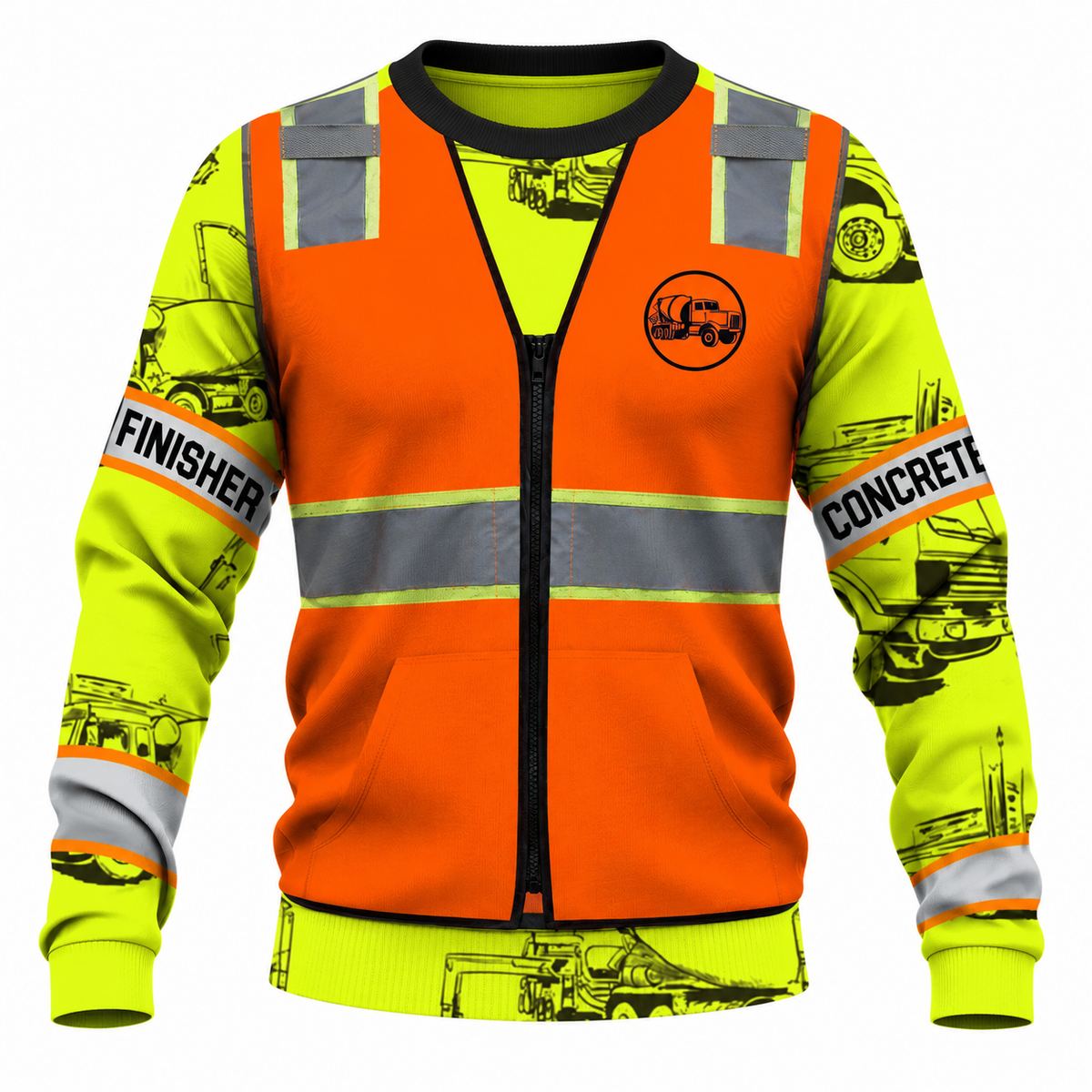 Sweatshirt - matching personalized product design - front view