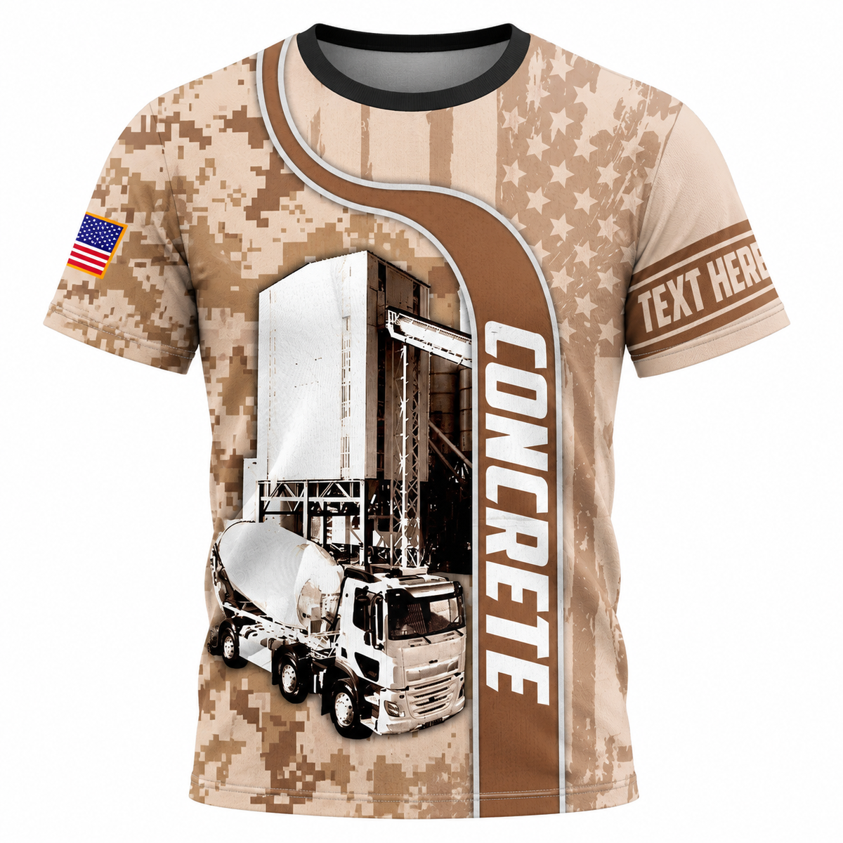 T-Shirt - matching personalized product design - front view