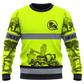 Sweatshirt - matching personalized product design - front view