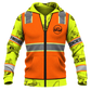 Zip Hoodie - matching personalized product design - front view