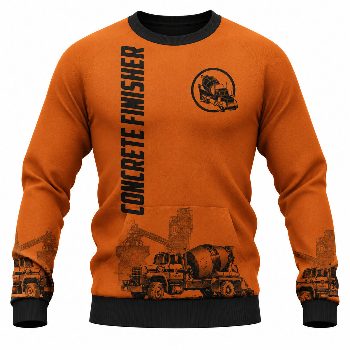 Sweatshirt - matching personalized product design - front view