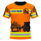 T-Shirt - matching personalized product design - front view