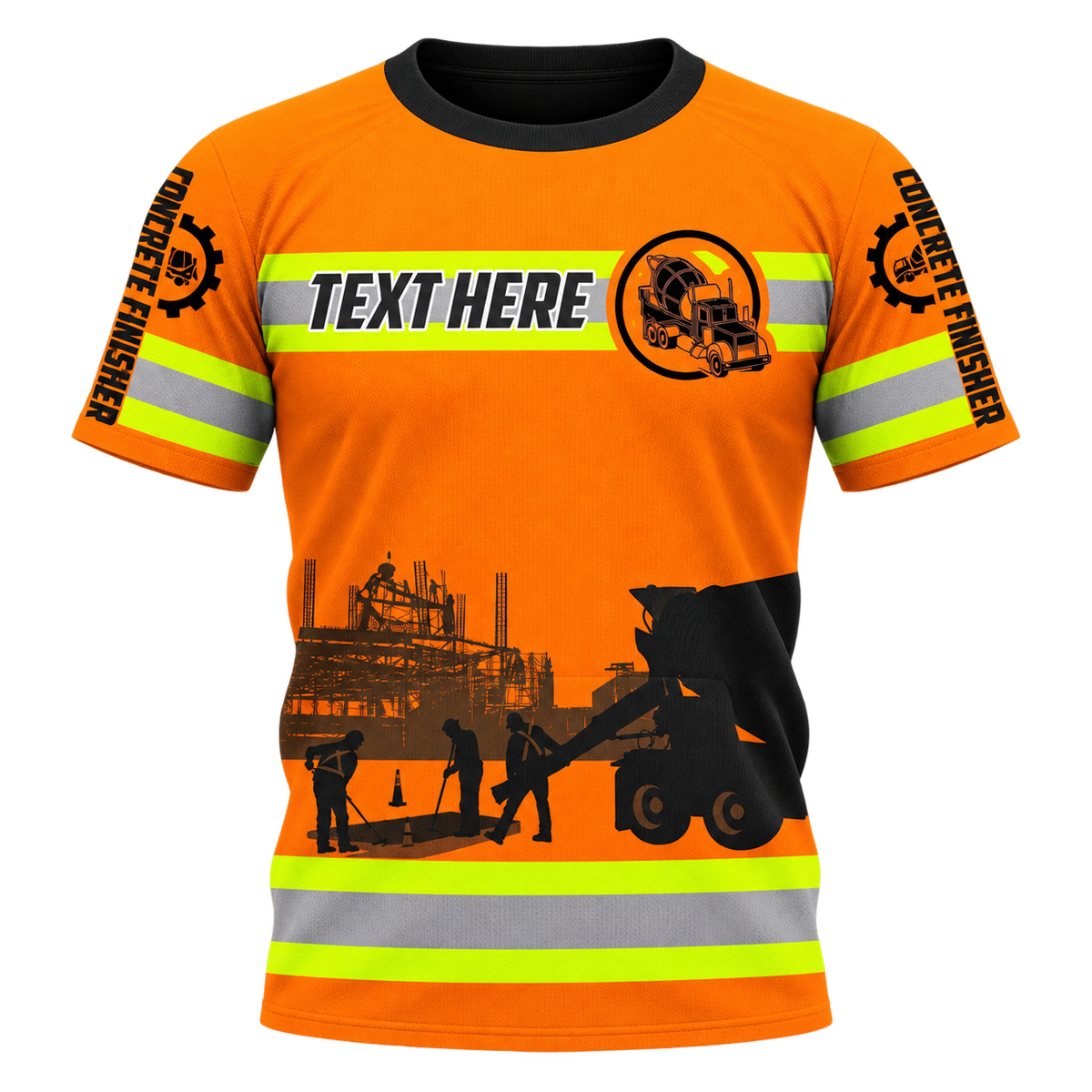 T-Shirt - matching personalized product design - front view