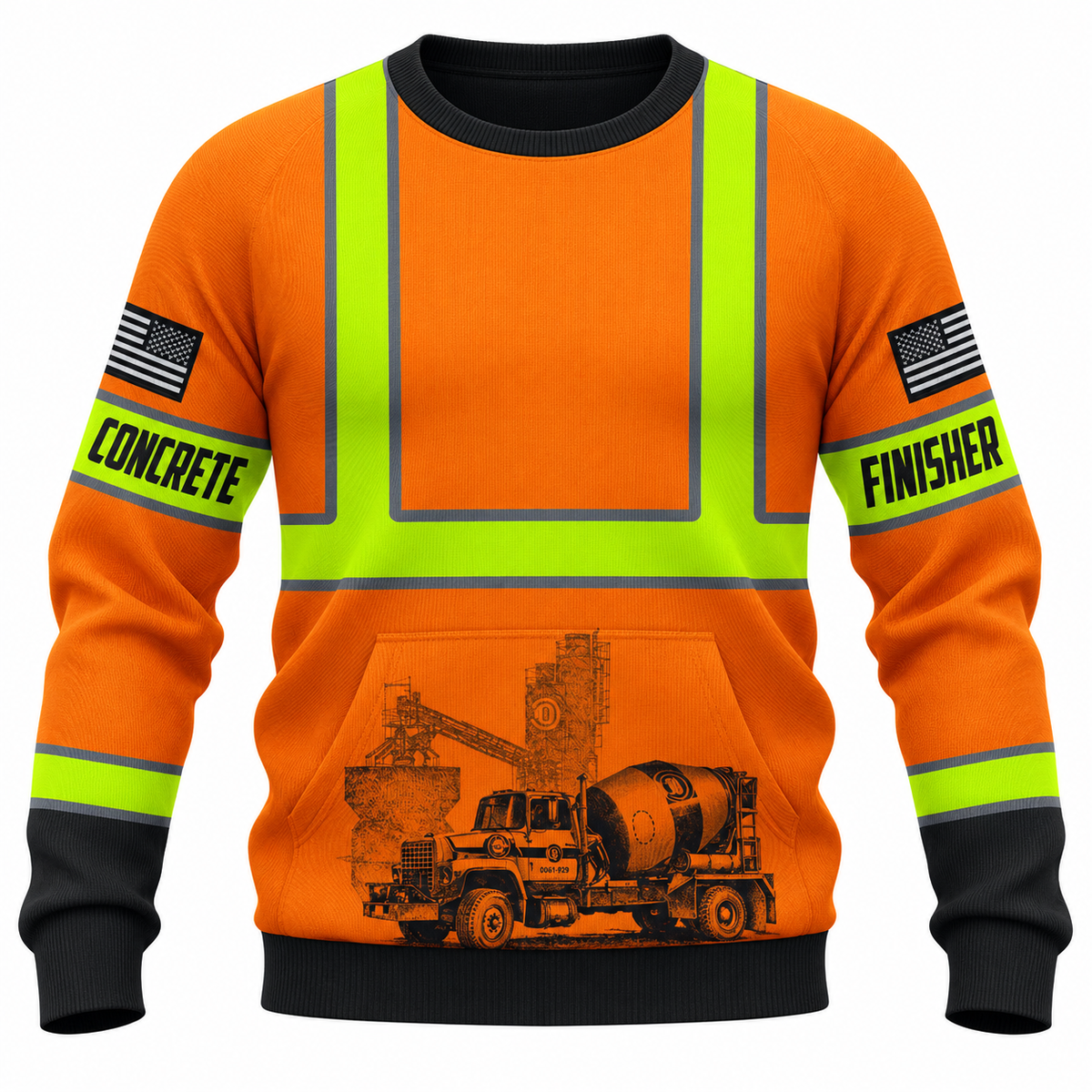 Sweatshirt - matching personalized product design - front view