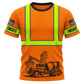 T-Shirt - matching personalized product design - front view
