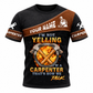 T-Shirt - matching personalized product design - front view