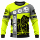 Personalized Welder Hoodie & T-Shirt - Neon Yellow Welding Helmet – Sweatshirt, front view