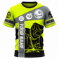 Personalized Welder Hoodie & T-Shirt - Neon Yellow Welding Helmet – T-Shirt, front view