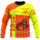 Personalized Welder Hoodie & T-Shirt - Orange Yellow Welder Illustration – Sweatshirt, front view