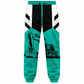 Personalized Excavator Operator Hoodie & T-Shirt - Teal Black Excavator – Long Pants, front view