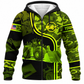 Personalized Wheel Loader Operator Hoodie & T-Shirt - Green Camo Wheel Loader – Fleece Zip Hoodie, front view