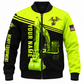 Bomber Jacket - matching personalized product design - front view