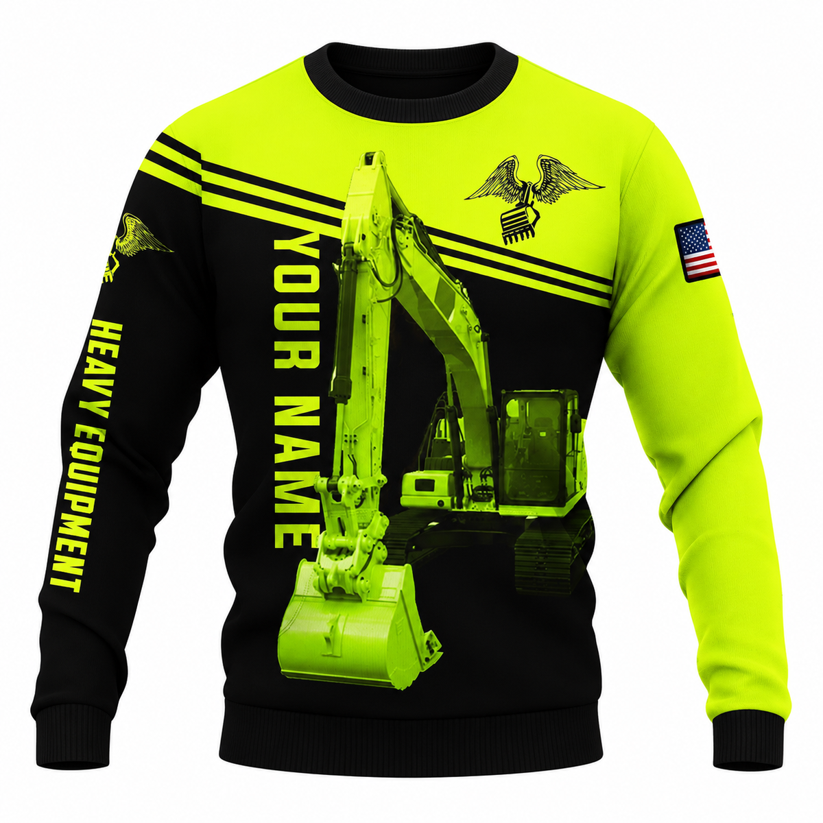Sweatshirt - matching personalized product design - front view