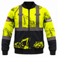 Bomber Jacket - matching personalized product design - front view