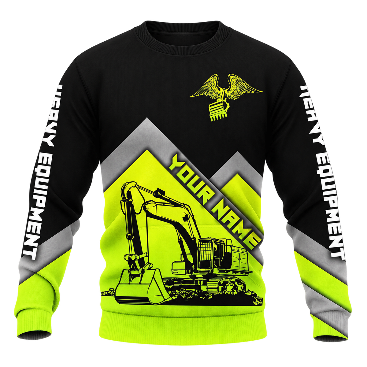 Sweatshirt - matching personalized product design - front view