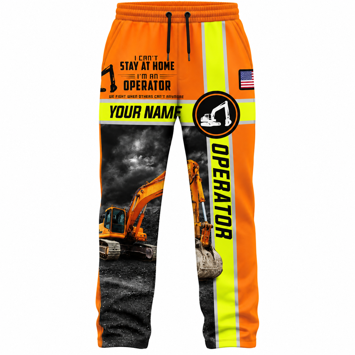 Long Pants - matching personalized product design - front view