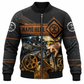 Personalized Mechanic Hoodie & T-Shirt - Engine Repair Print – Bomber Jacket, front view