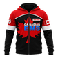 Personalized EMS Paramedic Hoodie & T-Shirt - Canadian EMS Maple Leaf – Zip Hoodie, front view
