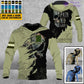 Personalized Netherlands Soldier/ Veteran Camo With Name And Rank Hoodie - 2806230002