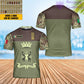 Personalized Italia Solider/ Veteran Camo With Name And Rank T-shirt 3D Printed - 0502240002