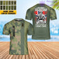 Personalized Norway Soldier/ Veteran Camo With Name And Rank T-shirt 3D Printed - 17067456