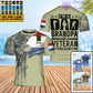 Personalized Netherlands Soldier/ Veteran Camo With Name And Rank T-Shirt 3D Printed - 0202240003