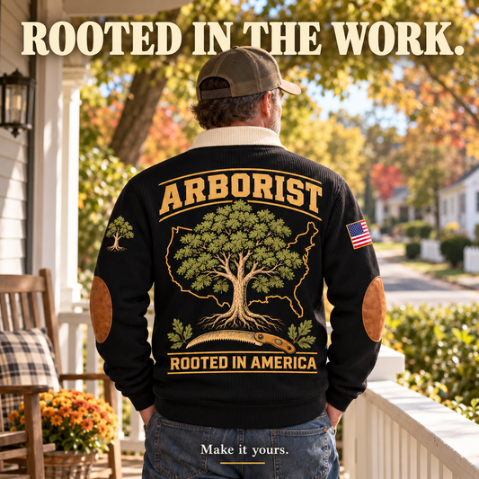 ARB06 personalized Arborist sweatshirt square ad