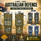 Personalized Australia Veteran/ Soldier With Rank, Year And Name Camo Tumbler - 17745696