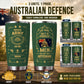 Personalized Australia Veteran/ Soldier With Rank, Year And Name Camo Tumbler - 17496864