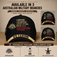 Personalized Rank, Year And Name Australia Soldier/Veterans Camo Baseball Cap - 1824269412