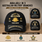 Australian Military Tribute Cap – Custom Rank, Name and Year Option - 1757376005