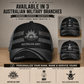 Personalized Rank, Year And Name Australia Soldier/Veterans Baseball Cap - 17386272