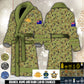 Personalized Rank And Name Australia Soldier/Veterans Bathrobe - 1764720001