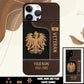 Personalized Austria Soldier/Veterans With Rank, Year And Name Phone Case Printed - 17394048