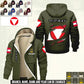 Personalized Austria Soldier/ Veteran With Name And Rank Hoodie Zip Velvet Coat - 17367264
