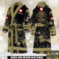 Personalized Rank And Name Austria Soldier/Veterans Bathrobe - 1765238401