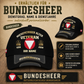 Miesepetriger Alter Veteran Bundesheer Kappe – Personalisierter Name & Dienstgrad - 1757376005