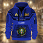 Army Branch - Personalized US Soldier/ Veteran 3D Half-zip Hoodie -17508096