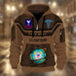 Coast Guard Rating - Personalized US Soldier/ Veteran 3D Half-zip Hoodie -17508096