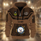 Navy Rating - Personalized US Soldier/ Veteran 3D Half-zip Hoodie -17508096