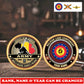 Personalized Belgium Veteran/ Soldier With Rank, Name And Year Challenge Coin - 17732736