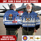 Personalized Belgium Soldier/Veteran Camo with Name And Rank Sweater All Over Printed - 17298144