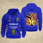 Army Division - The High Price Of Freedom 250th USA – Personalized Military Zip Hoodie Multicolor - 17702496