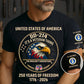 Air Force Badge - DD-214 It's A Veteran Things - Personalized Shirt, Custom Veteran Military Branch Shirt, 250th USA Tee, Independence Day Shirt, Veteran Shirt, 4th Of July Tee - 1776729602